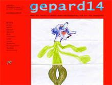 Tablet Screenshot of gepard14.ch